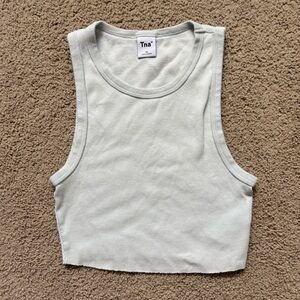 TNA/Aritzia Light Blue Tank Top Size XS